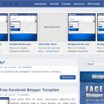 Facebook Template for Blogger Free Download with Preview
